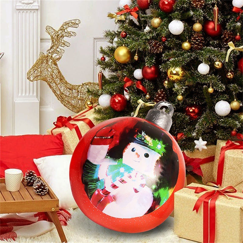Inflatable Decorated Christmas Ornament