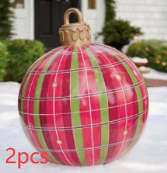 Inflatable Decorated Christmas Ornament