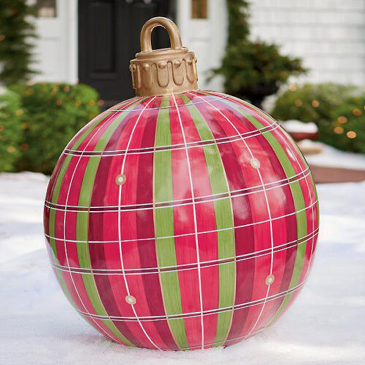 Inflatable Decorated Christmas Ornament