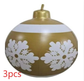 Inflatable Decorated Christmas Ornament