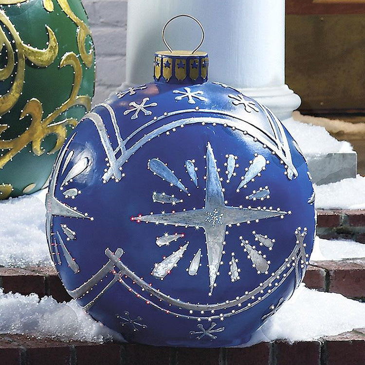 Inflatable Decorated Christmas Ornament