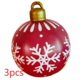 Inflatable Decorated Christmas Ornament