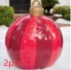 Inflatable Decorated Christmas Ornament