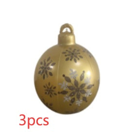 Inflatable Decorated Christmas Ornament