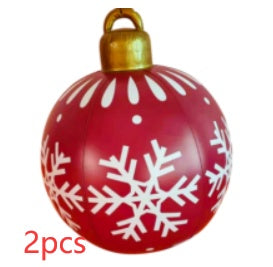 Inflatable Decorated Christmas Ornament