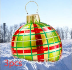 Inflatable Decorated Christmas Ornament