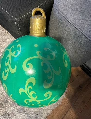 Inflatable Decorated Christmas Ornament