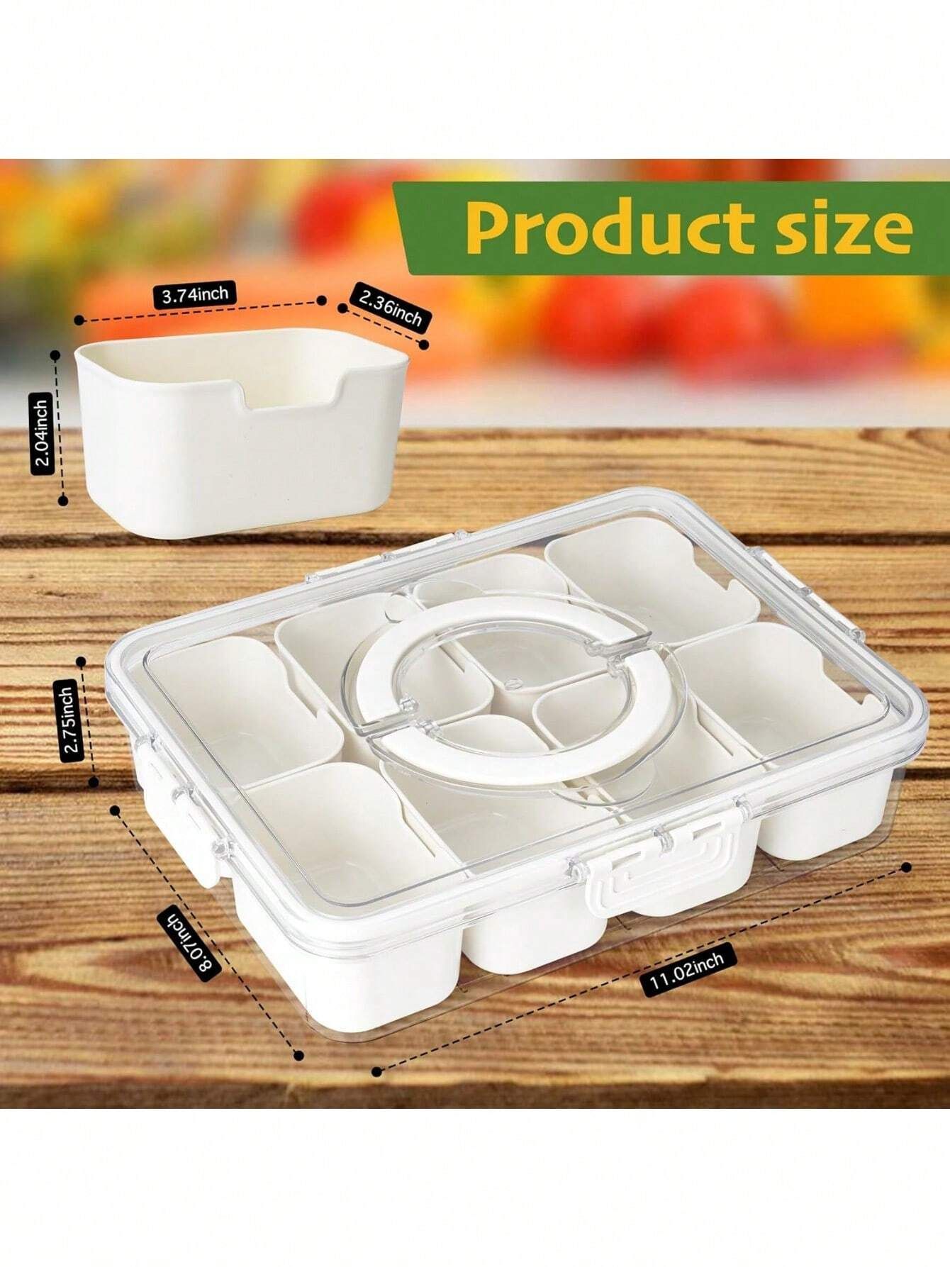 Meal Prep container w/ lid and handles