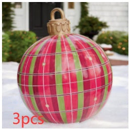 Inflatable Decorated Christmas Ornament