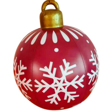 Inflatable Decorated Christmas Ornament