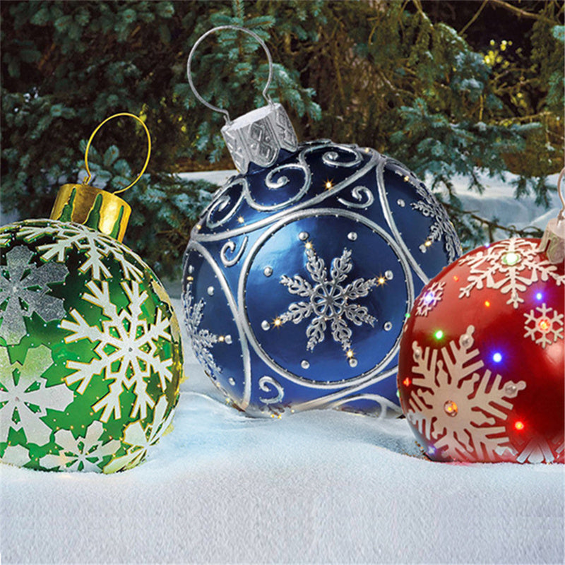 Inflatable Decorated Christmas Ornament